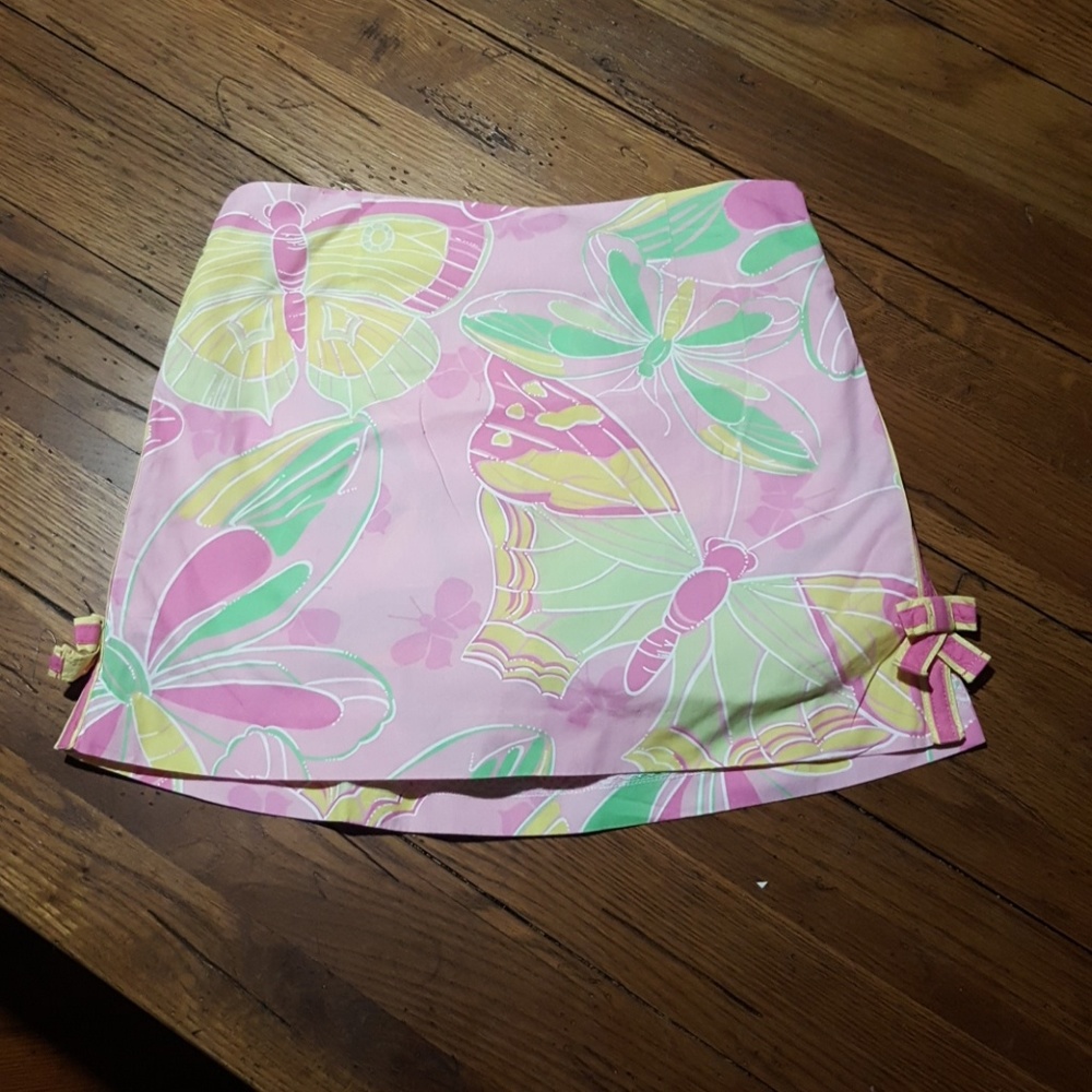 Lilly Pulitzer skorts size 14 pink floral
